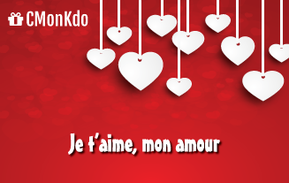 CMonKdo, Je t'Aime, Mon Amour, offez l'embarras du choix 