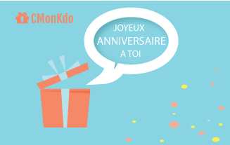 CMonKdo - Joyeux Anniversaire, 60000 FR CFA, offez l'embarras du choix